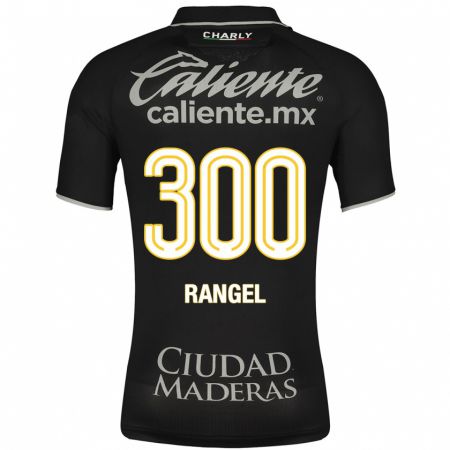 Kandiny Férfi Luis Rangel #300 Fekete Idegenbeli Jersey 2023/24 Mez Póló Ing