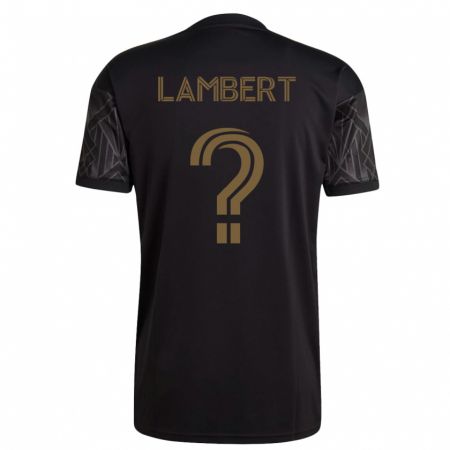 Kandiny Női Liam Lambert #0 Fekete Hazai Jersey 2023/24 Mez Póló Ing