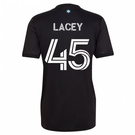 Kandiny Női Kameron Lacey #45 Fekete Hazai Jersey 2023/24 Mez Póló Ing