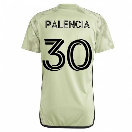 Kandiny Női Sergi Palencia #30 Zöld Idegenbeli Jersey 2023/24 Mez Póló Ing