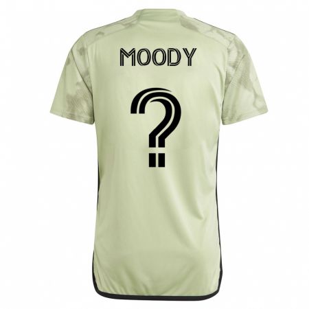 Kandiny Női Noah Moody #0 Zöld Idegenbeli Jersey 2023/24 Mez Póló Ing