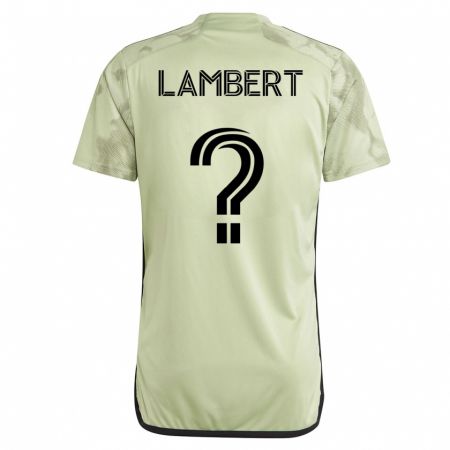 Kandiny Női Liam Lambert #0 Zöld Idegenbeli Jersey 2023/24 Mez Póló Ing