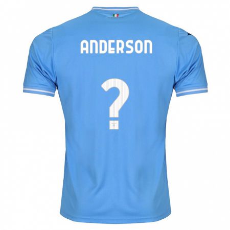 Kandiny Gyermek André Anderson #0 Kék Hazai Jersey 2023/24 Mez Póló Ing