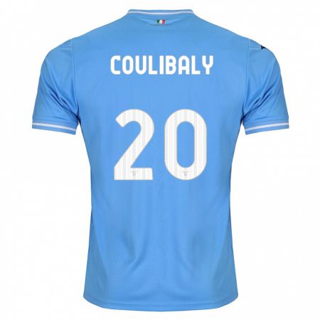 Kandiny Gyermek Larsson Coulibaly #20 Kék Hazai Jersey 2023/24 Mez Póló Ing