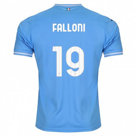 Kandiny Gyermek Ludovica Falloni #19 Kék Hazai Jersey 2023/24 Mez Póló Ing