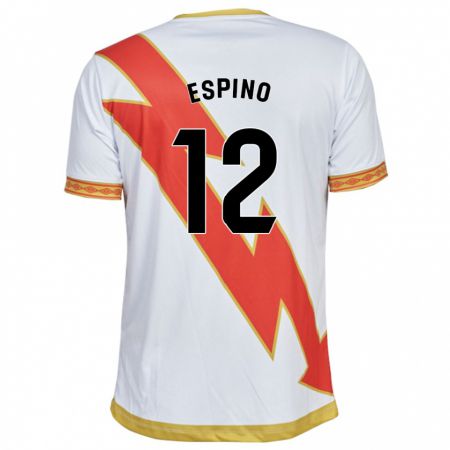 Kandiny Férfi Alfonso Espino #12 Fehér Hazai Jersey 2023/24 Mez Póló Ing