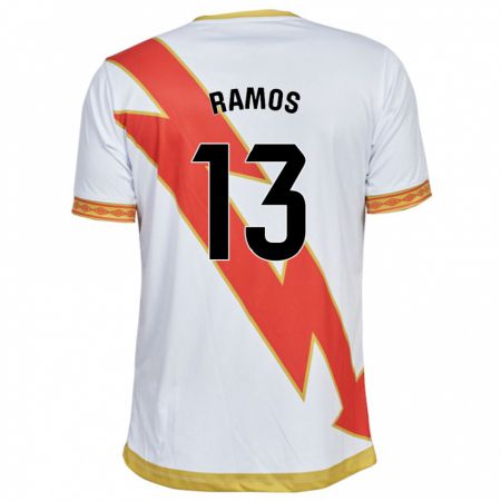 Kandiny Férfi Mario Ramos #13 Fehér Hazai Jersey 2023/24 Mez Póló Ing