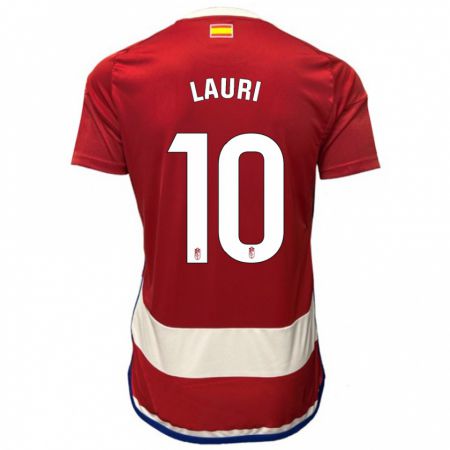 Kandiny Férfi Lauri #10 Piros Hazai Jersey 2023/24 Mez Póló Ing