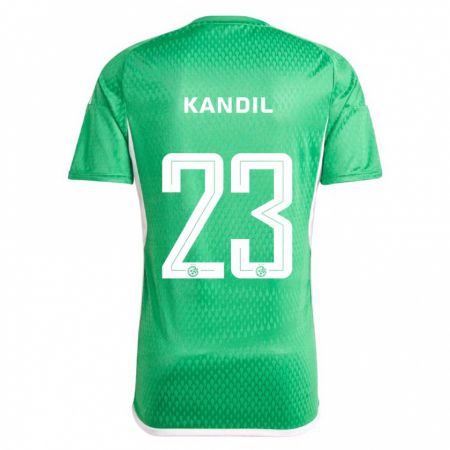 Kandiny Férfi Maor Kandil #23 Fehér Kék Hazai Jersey 2023/24 Mez Póló Ing