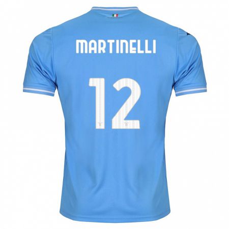 Kandiny Férfi Leonardo Martinelli #12 Kék Hazai Jersey 2023/24 Mez Póló Ing