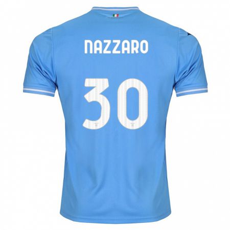 Kandiny Férfi Marco Nazzaro #30 Kék Hazai Jersey 2023/24 Mez Póló Ing