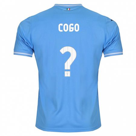 Kandiny Férfi Giovanni Cogo #0 Kék Hazai Jersey 2023/24 Mez Póló Ing
