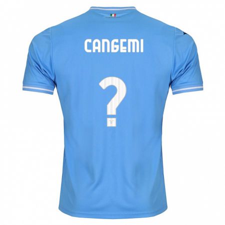 Kandiny Férfi Emanuele Cangemi #0 Kék Hazai Jersey 2023/24 Mez Póló Ing