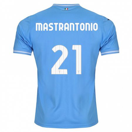 Kandiny Férfi Ella Mastrantonio #21 Kék Hazai Jersey 2023/24 Mez Póló Ing