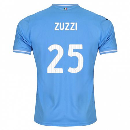 Kandiny Férfi Giorgia Zuzzi #25 Kék Hazai Jersey 2023/24 Mez Póló Ing