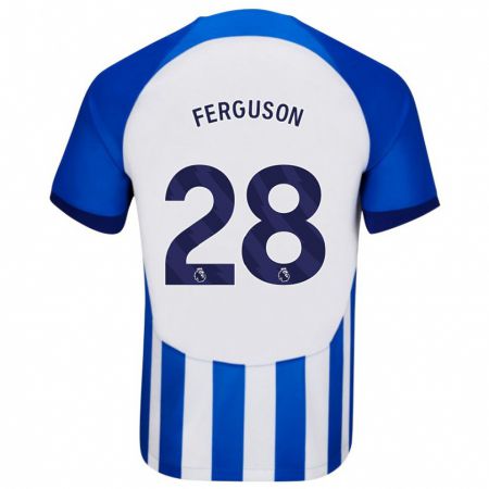 Kandiny Férfi Evan Ferguson #28 Kék Hazai Jersey 2023/24 Mez Póló Ing