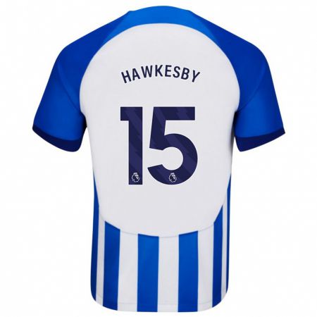 Kandiny Férfi Mackenzie Hawkesby #15 Kék Hazai Jersey 2023/24 Mez Póló Ing