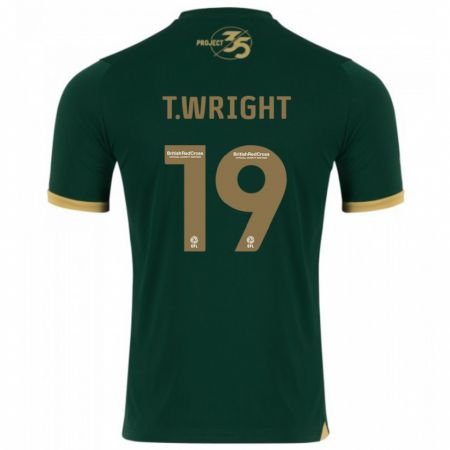 Kandiny Férfi Tyreik Wright #19 Zöld Hazai Jersey 2023/24 Mez Póló Ing