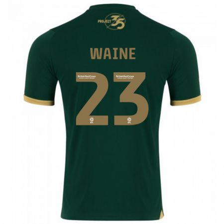 Kandiny Férfi Ben Waine #23 Zöld Hazai Jersey 2023/24 Mez Póló Ing