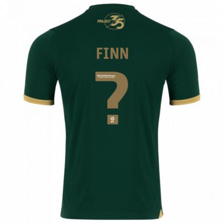 Kandiny Férfi Tegan Finn #0 Zöld Hazai Jersey 2023/24 Mez Póló Ing