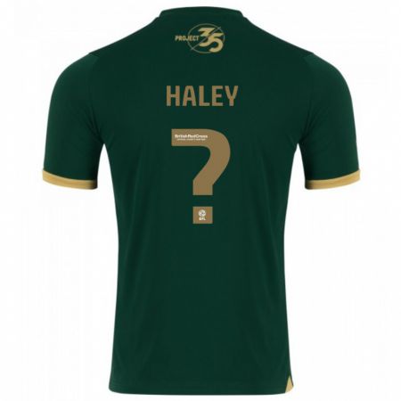 Kandiny Férfi Toby Haley #0 Zöld Hazai Jersey 2023/24 Mez Póló Ing