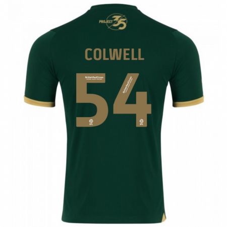 Kandiny Férfi Lewis Colwell #54 Zöld Hazai Jersey 2023/24 Mez Póló Ing