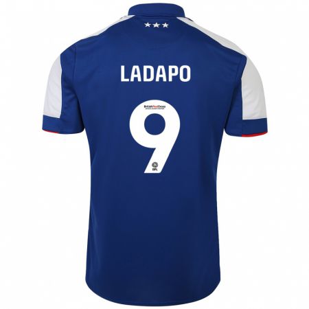 Kandiny Férfi Freddie Ladapo #9 Kék Hazai Jersey 2023/24 Mez Póló Ing