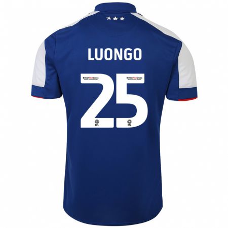 Kandiny Férfi Massimo Luongo #25 Kék Hazai Jersey 2023/24 Mez Póló Ing