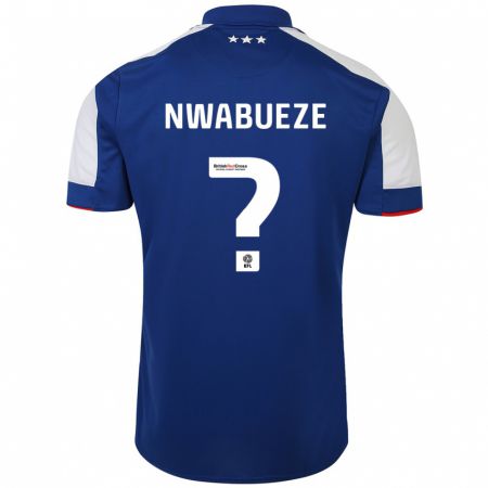 Kandiny Férfi Jesse Nwabueze #0 Kék Hazai Jersey 2023/24 Mez Póló Ing