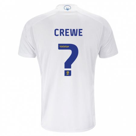 Kandiny Férfi Charlie Crewe #0 Fehér Hazai Jersey 2023/24 Mez Póló Ing