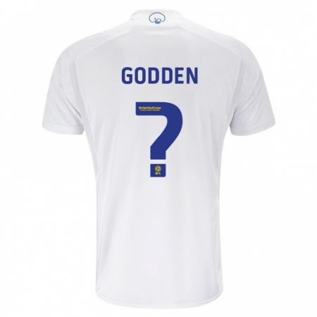 Kandiny Férfi Scott Godden #0 Fehér Hazai Jersey 2023/24 Mez Póló Ing