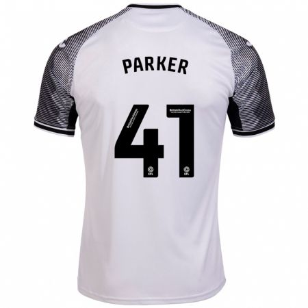 Kandiny Férfi Sam Parker #41 Fehér Hazai Jersey 2023/24 Mez Póló Ing