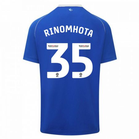 Kandiny Férfi Andy Rinomhota #35 Kék Hazai Jersey 2023/24 Mez Póló Ing