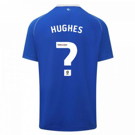 Kandiny Férfi Caleb Hughes #0 Kék Hazai Jersey 2023/24 Mez Póló Ing