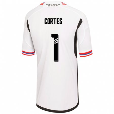 Kandiny Férfi Brayan Cortés #1 Fehér Hazai Jersey 2023/24 Mez Póló Ing