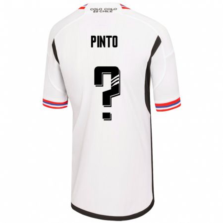 Kandiny Férfi Matías Pinto #0 Fehér Hazai Jersey 2023/24 Mez Póló Ing