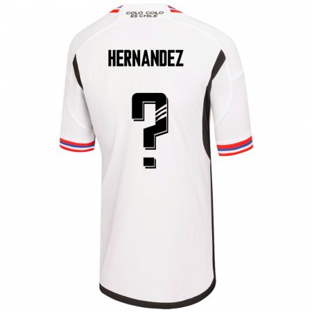 Kandiny Férfi Leandro Hernández #0 Fehér Hazai Jersey 2023/24 Mez Póló Ing