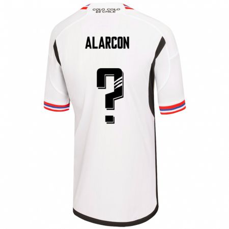 Kandiny Férfi Cristian Alarcón #0 Fehér Hazai Jersey 2023/24 Mez Póló Ing