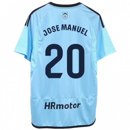 Kandiny Férfi José Manuel Arnáiz #20 Kék Idegenbeli Jersey 2023/24 Mez Póló Ing