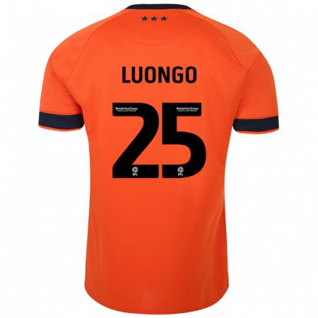 Kandiny Férfi Massimo Luongo #25 Narancs Idegenbeli Jersey 2023/24 Mez Póló Ing