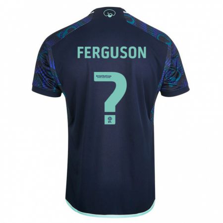 Kandiny Férfi Connor Ferguson #0 Kék Idegenbeli Jersey 2023/24 Mez Póló Ing