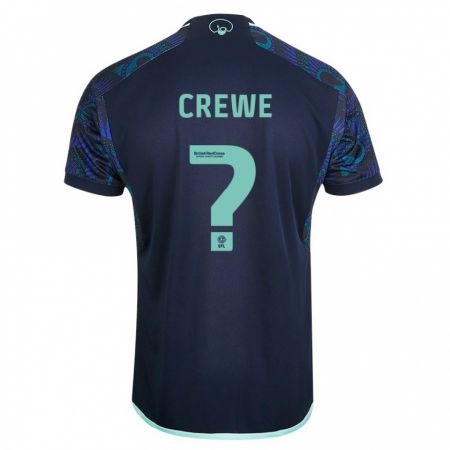 Kandiny Férfi Charlie Crewe #0 Kék Idegenbeli Jersey 2023/24 Mez Póló Ing
