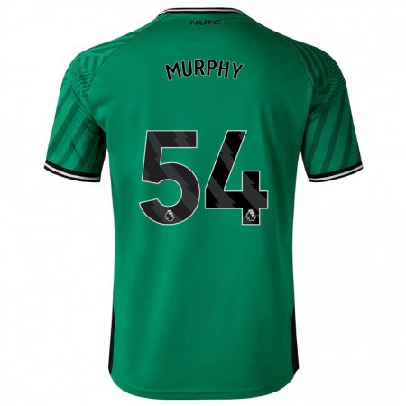 Kandiny Férfi Alex Murphy #54 Zöld Idegenbeli Jersey 2023/24 Mez Póló Ing