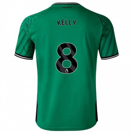 Kandiny Férfi Emma Kelly #8 Zöld Idegenbeli Jersey 2023/24 Mez Póló Ing