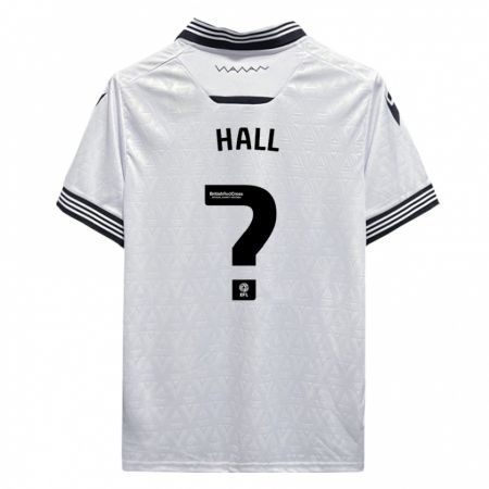 Kandiny Férfi Jack Hall #0 Fehér Idegenbeli Jersey 2023/24 Mez Póló Ing