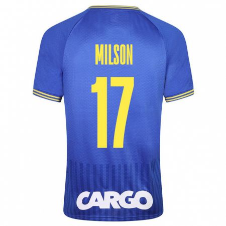 Kandiny Férfi Milson #17 Kék Idegenbeli Jersey 2023/24 Mez Póló Ing
