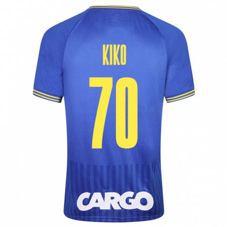 Kandiny Férfi Kiko Bondoso #70 Kék Idegenbeli Jersey 2023/24 Mez Póló Ing