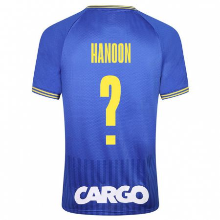Kandiny Férfi Agam Hanoon #0 Kék Idegenbeli Jersey 2023/24 Mez Póló Ing