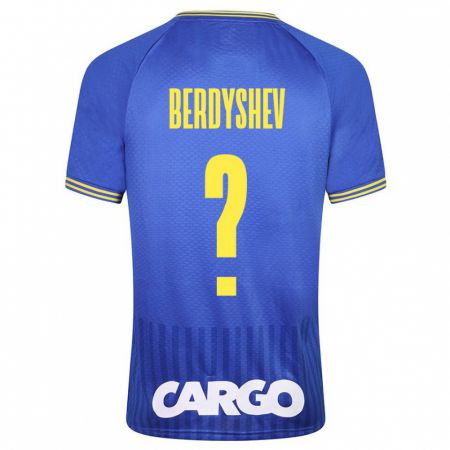 Kandiny Férfi Tikhon Berdyshev #0 Kék Idegenbeli Jersey 2023/24 Mez Póló Ing