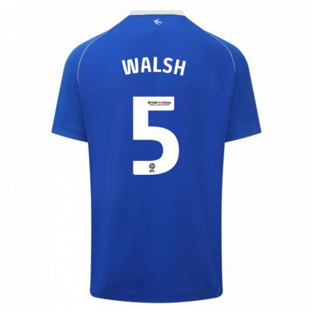 Kandiny Női Siobhan Walsh #5 Kék Hazai Jersey 2023/24 Mez Póló Ing